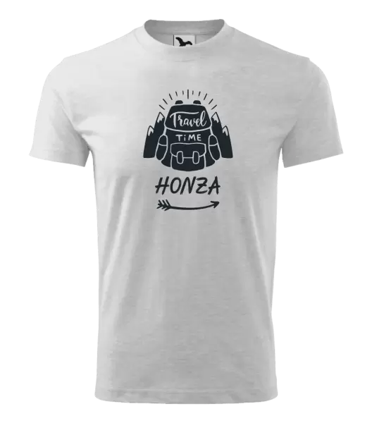 Dětské tričko Travel time se jménem