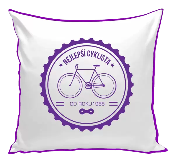 Polštář Nejlepší cyklista od roku