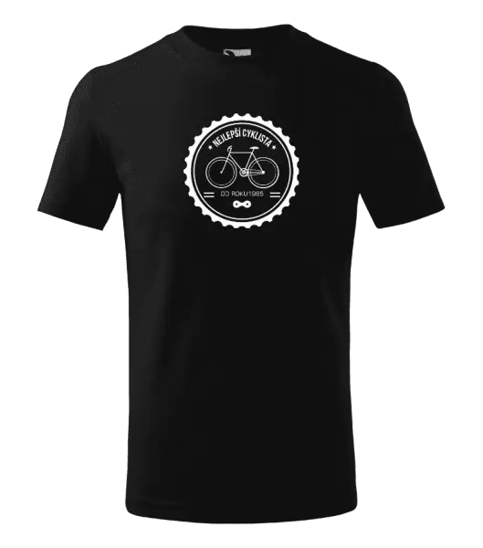 Dětské tričko Nejlepší cyklista od roku