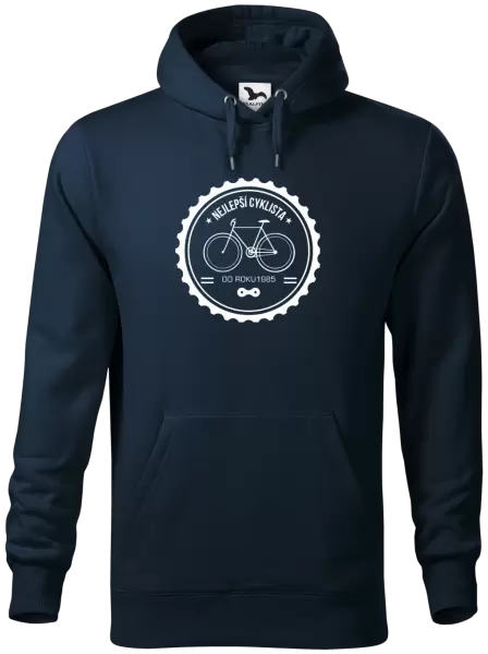 Pánská mikina Nejlepší cyklista od roku 