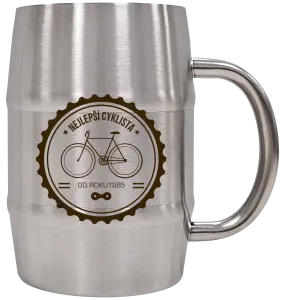 Nerezový chladicí půllitr Nejlepší cyklista od roku 