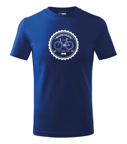 Dětské tričko Nejlepší cyklista od roku