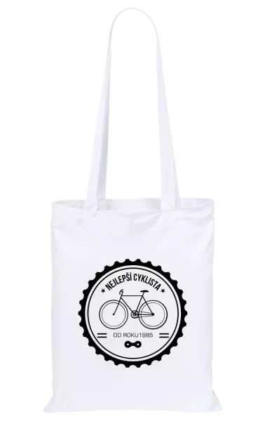 Látková taška Nejlepší cyklista od roku 