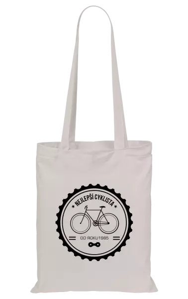 Látková taška Nejlepší cyklista od roku 