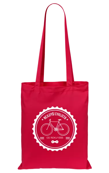 Látková taška Nejlepší cyklista od roku 