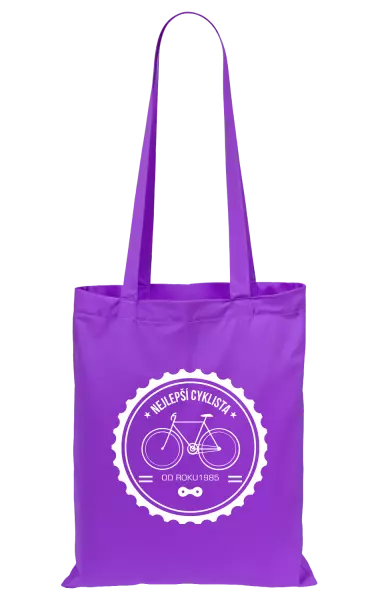 Látková taška Nejlepší cyklista od roku 
