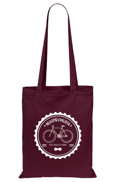 Látková taška Nejlepší cyklista od roku 