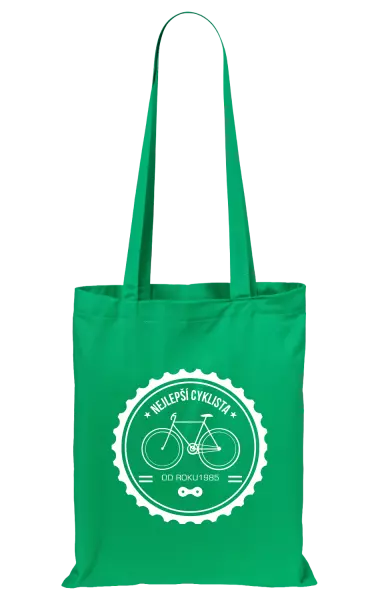 Látková taška Nejlepší cyklista od roku 