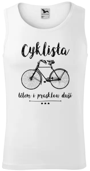 Pánské tílko Cyklista tělem i prasklou duší
