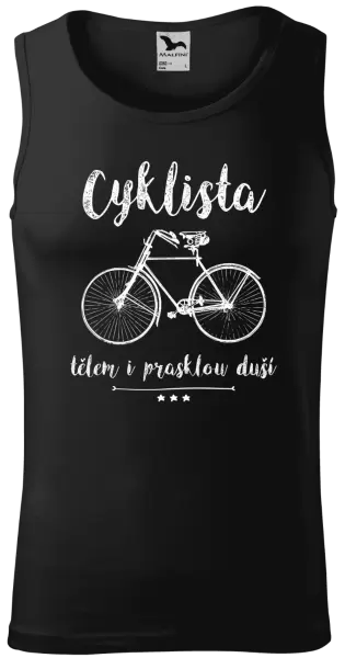 Pánské tílko Cyklista tělem i prasklou duší