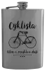 Placatka Cyklista tělem i prasklou duší