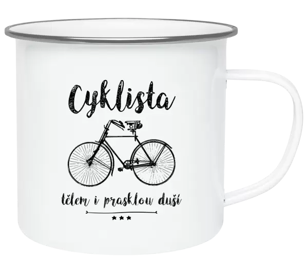 Plecháček Cyklista tělem i prasklou duší