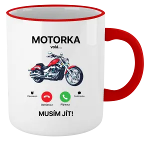 Hrnek Motorka volá... musím jít!