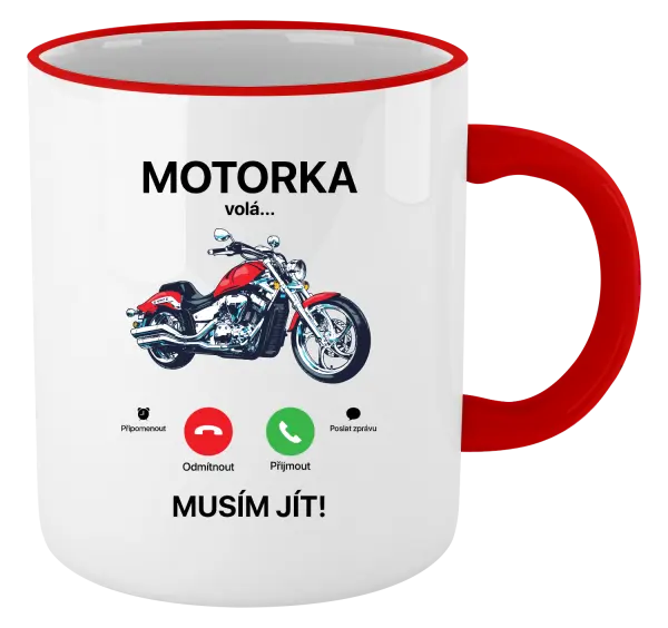 Hrnek Motorka volá... musím jít!