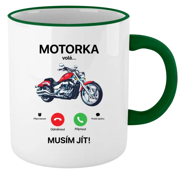 Hrnek Motorka volá... musím jít!