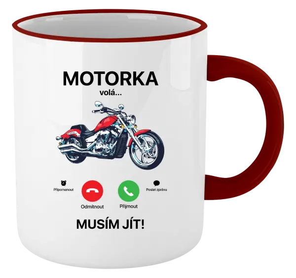 Hrnek Motorka volá... musím jít!