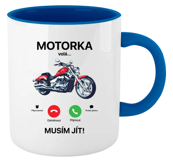 Hrnek Motorka volá... musím jít!