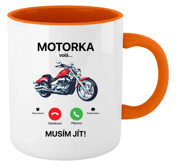 Hrnek Motorka volá... musím jít!