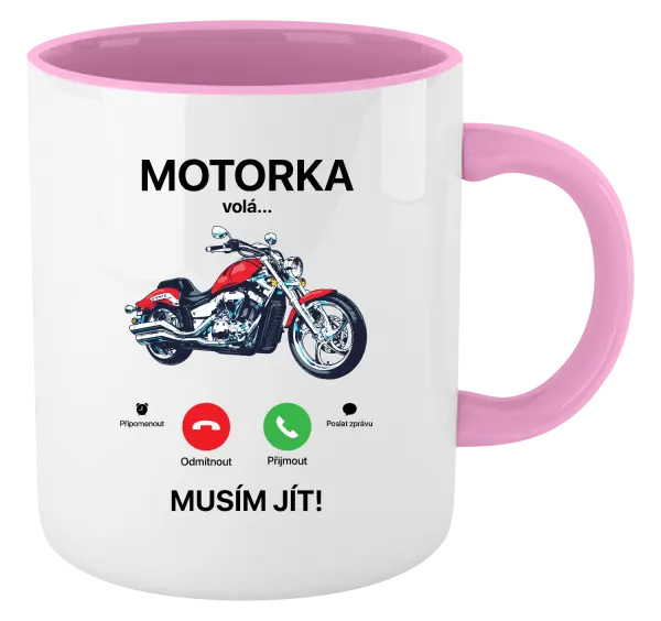 Hrnek Motorka volá... musím jít!