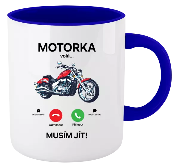 Hrnek Motorka volá... musím jít!