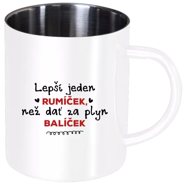 Nerezový hrnček Rumíček