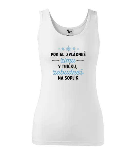 Dámske tielko Zima v tričku 