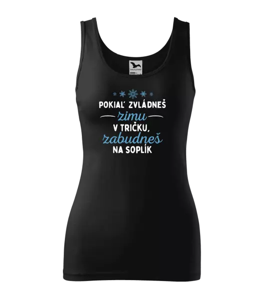 Dámske tielko Zima v tričku 