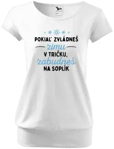 Dámske tričko Zima v tričku 