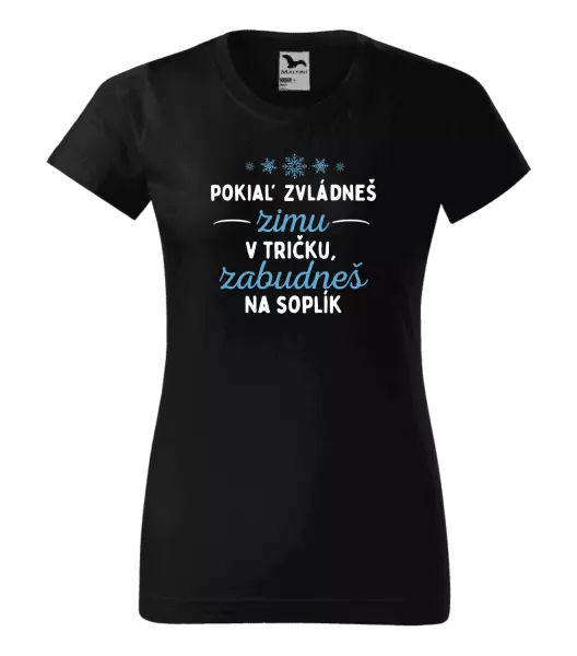 Dámske tričko Zima v tričku 