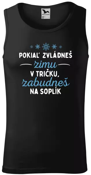 Pánske tielko Zima v tričku 