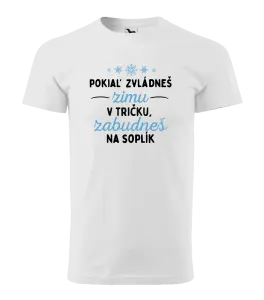 Pánske tričko Zima v tričku 