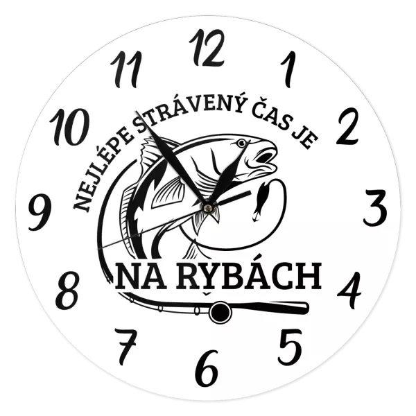 Hodiny Čas na rybách