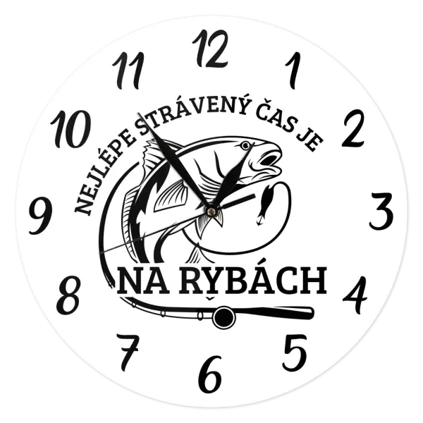 Hodiny Čas na rybách