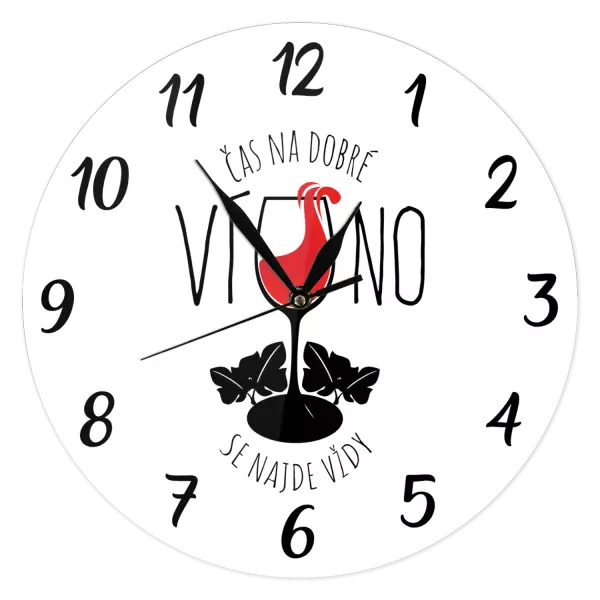 Hodiny Čas na víno