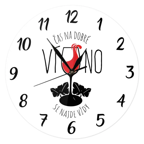 Hodiny Čas na víno