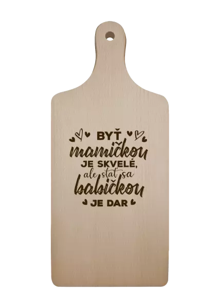 Doštička Stať sa babičkou je dar