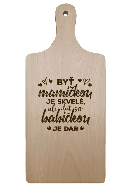 Doštička Stať sa babičkou je dar