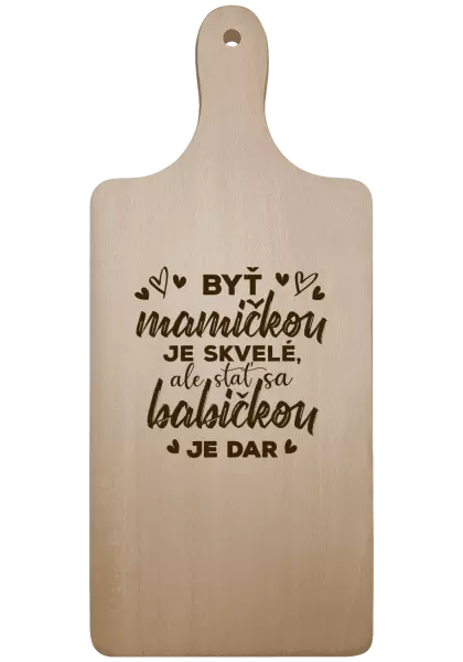 Doštička Stať sa babičkou je dar
