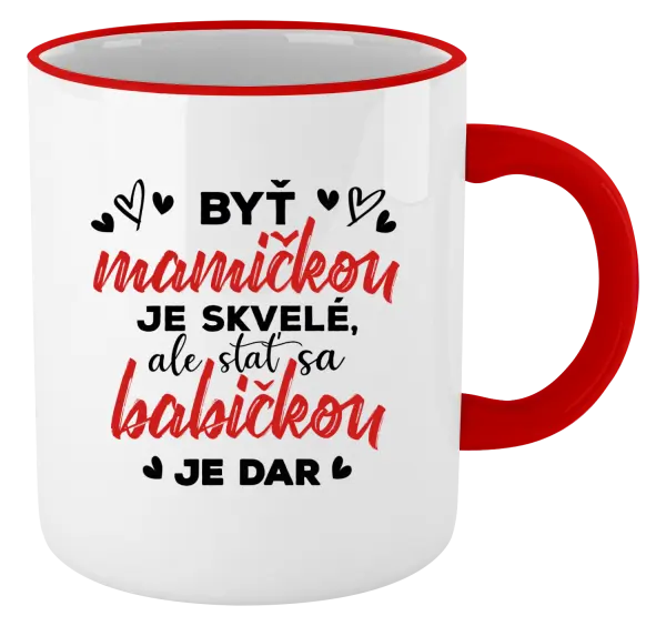 Hrnček Stať sa babičkou je dar