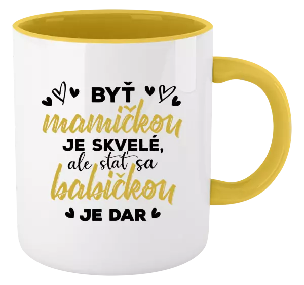 Hrnček  Stať sa babičkou je dar