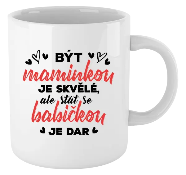 Hrnček Stať sa babičkou je dar