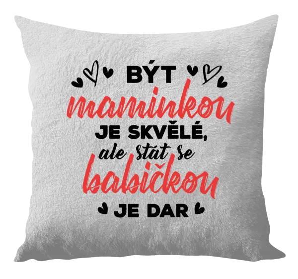 Vankúš Stať sa babičkou je dar