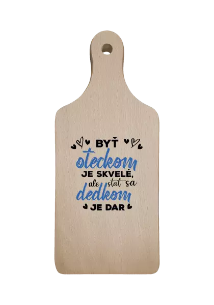 Doštička Stať sa dedkom je dar