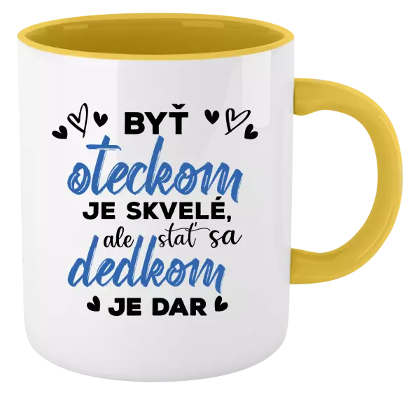 Hrnček  Stať sa dedkom je dar