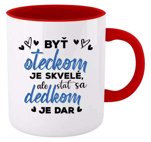 Hrnček  Stať sa dedkom je dar