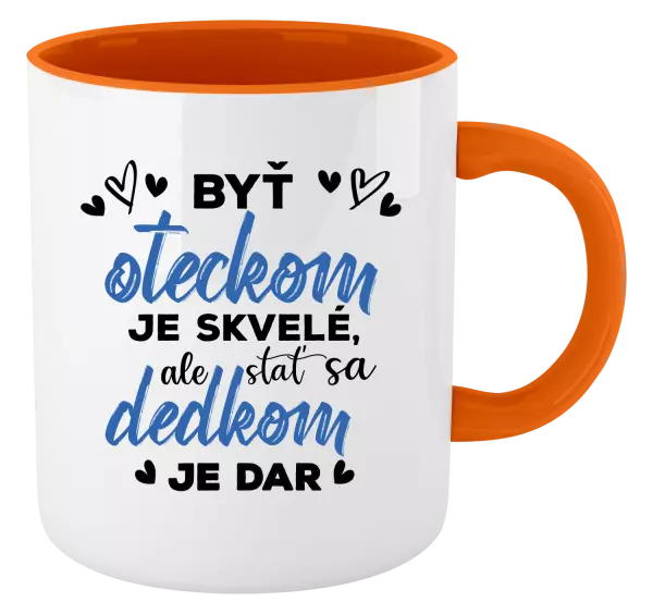 Hrnček  Stať sa dedkom je dar