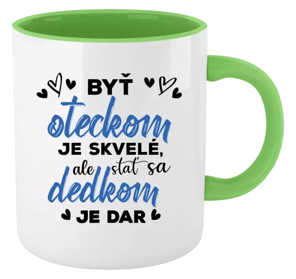 Hrnček  Stať sa dedkom je dar