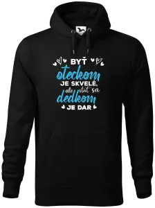 Pánska mikina Stať sa dedkom je dar