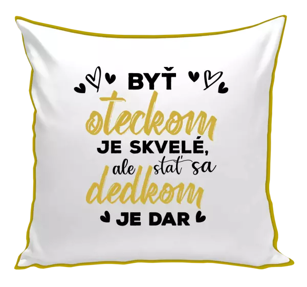 Vankúš Stať sa dedkom je dar
