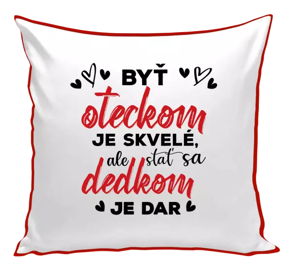 Vankúš Stať sa dedkom je dar